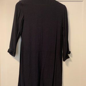 H&M Navy Button Up Dress